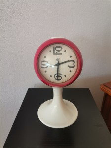 zegar z funkcją budzenia marki Victoria, Rumunia, Space Age, lata 70